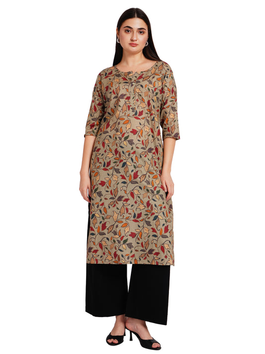 AUTUMN WHISPER | Relaxed Fit | Long Kurti