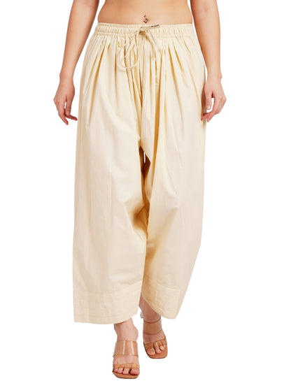 BASIC BEIGE FARSHI SALWAR |  Relaxed Fit