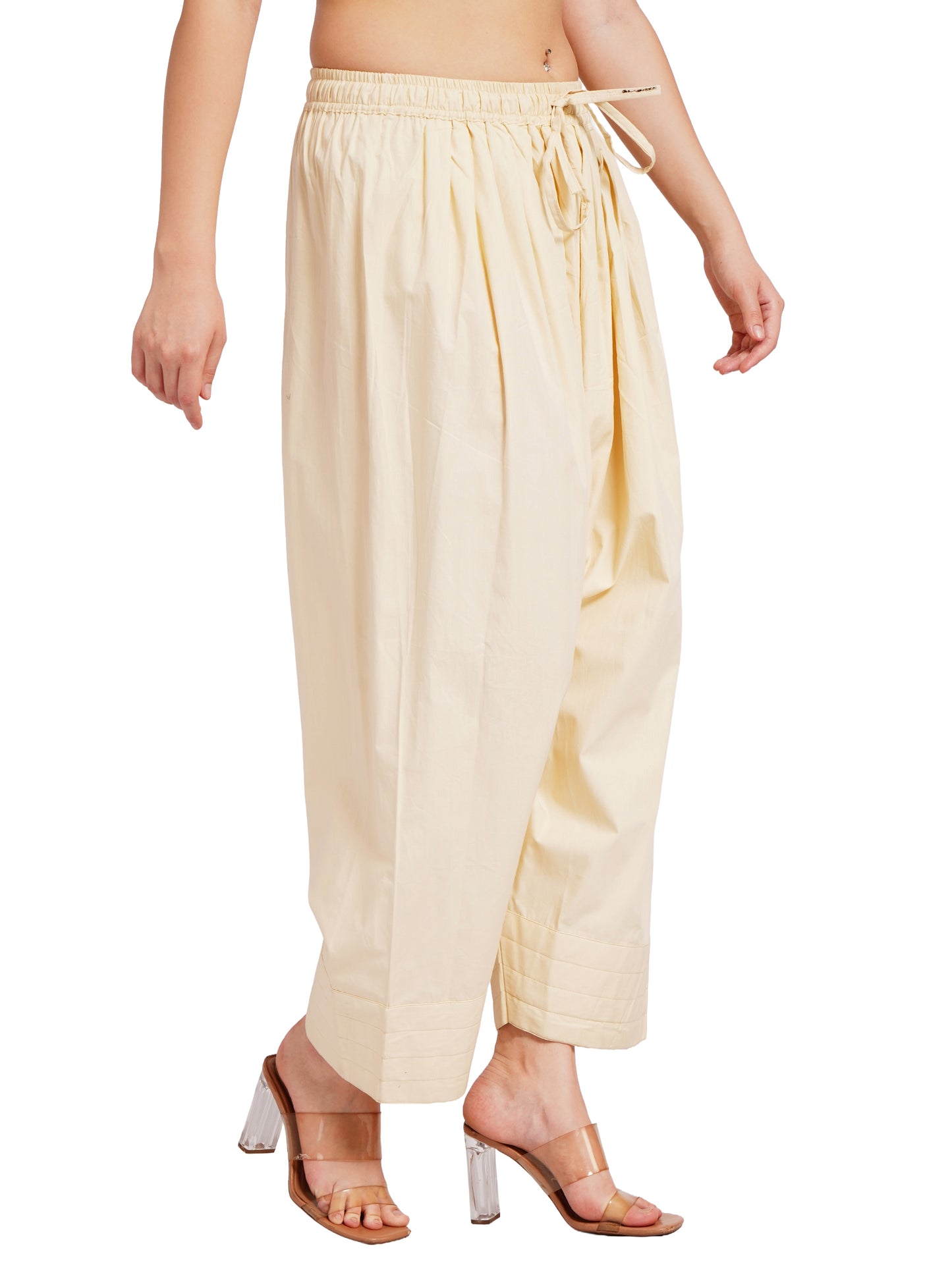 BASIC BEIGE FARSHI SALWAR |  Relaxed Fit