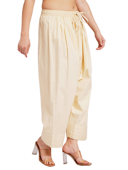BASIC BEIGE FARSHI SALWAR |  Relaxed Fit