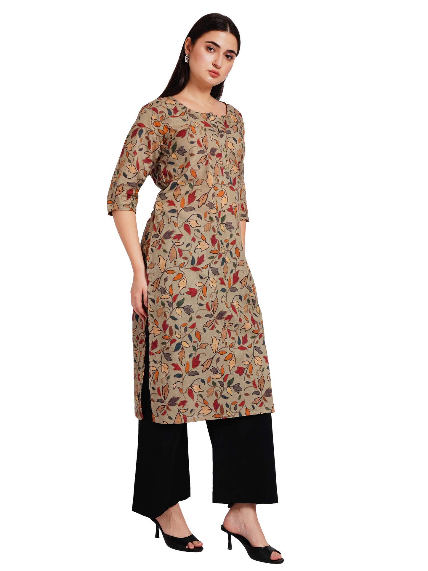 AUTUMN WHISPER | Relaxed Fit | Long Kurti