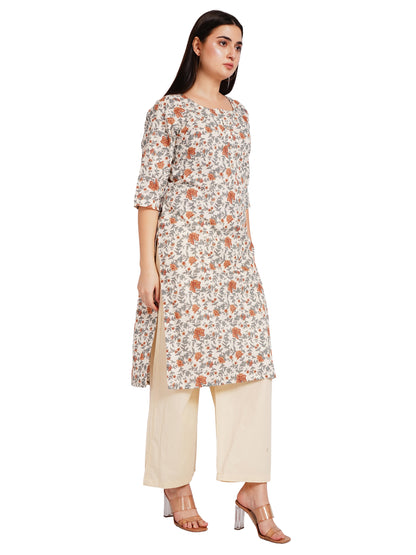 VINTAGE GARDEN | Relaxed Fit | Long Kurti