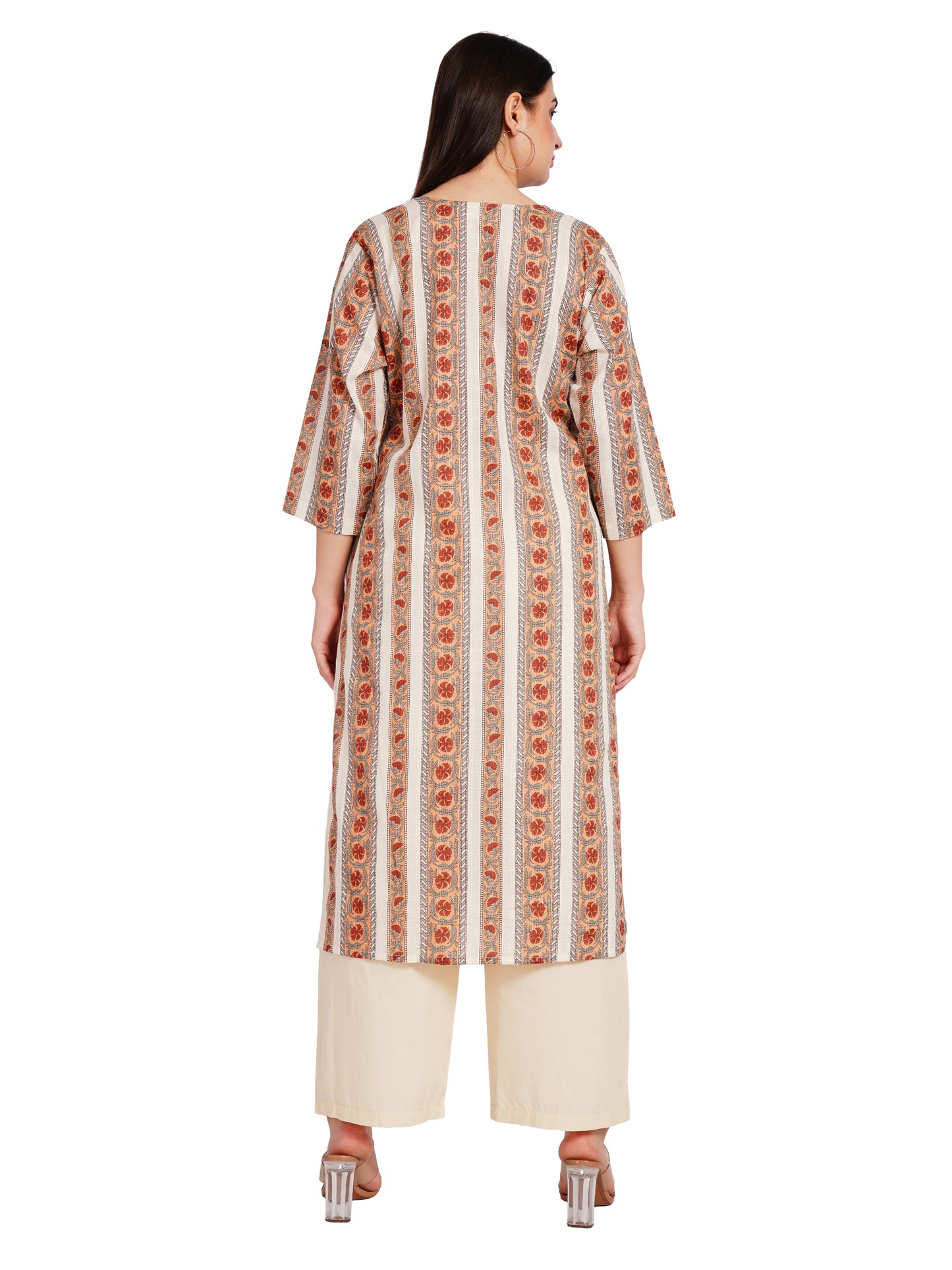 HERITAGE BLOOM | Relaxed Fit | Long Kurti
