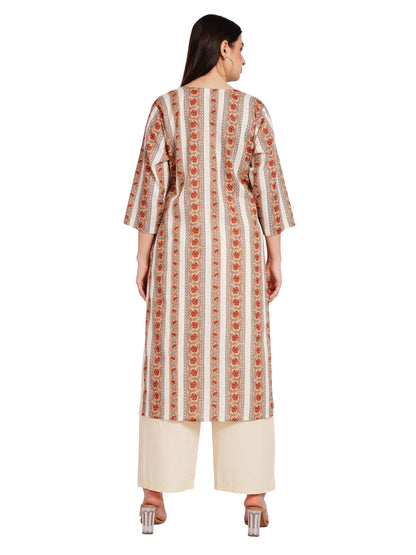 HERITAGE BLOOM | Relaxed Fit | Long Kurti